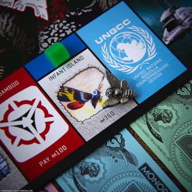 Monopoly: Godzilla | Based on Classic Monster Movie Franchise Godzilla | Collectible Monopoly Game Featuring Familiar Locations and Iconic Kaiju Monsters - Image 10