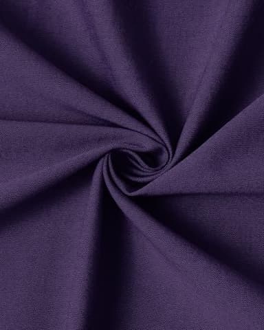 Alimens & Gentle Mens Solid Oxford Shirt Long Sleeve Dress Shirt Work Casual Button Down Shirts with Pocket Dark Purple - Image 5