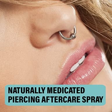 BASE LABORATORIES Piercing Aftercare Spray 4oz | Saline Spray for Piercings | Ear Piercing Cleaner Spray | Saline Solution for Piercings | Piercing & Keloid Bump Removal for Ears, Belly Nose Piercings - Image 3