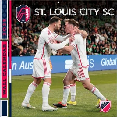 TURNER SPORTS St. Louis City SC 2025 12x12 Team Wall Calendar (25998012203) - Image 1