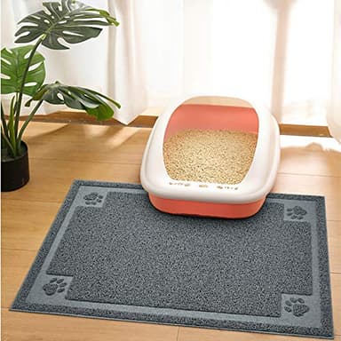 UPSKY Large Cat Litter Mat Trapper 35"×23" Traps Litter from Box and Paws Scatter Control for Litter Box Soft on Sensitive Kitty Paws Easy to Clean - Image 7