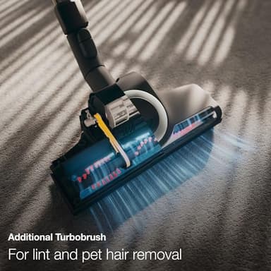 Miele Blizzard CX1 Turbo Team Bagless Canister Vacuum, Tech Blue - Portable, Household - Image 5