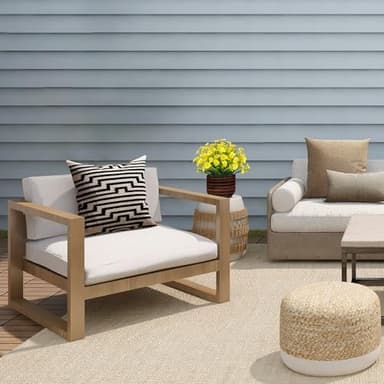 maoodoo 8 Bundles Artificial Flowers for Outdoor UV Resistant Fake Plants for Summer Faux Silk Oncidium for Porch Patio Home Window Box Yard Garden Planter (Yellow) - Image 5