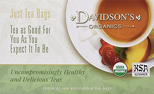 Davidson's Organics, Herbal Pumpkin Spice, 100-count Unwrapped Tea Bags - Image 1