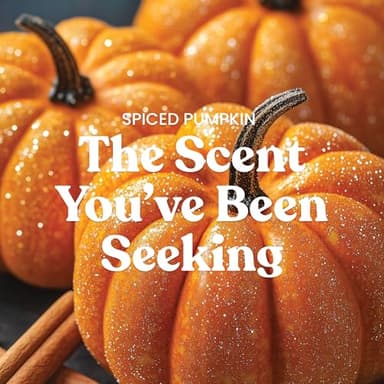 Yankee Candle Spiced Pumpkin, Fall Scented Candle, 22oz Large Jar with up to 150 Hour Burn Time - Image 3