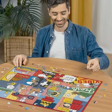 Ravensburger Peanuts Moments 1000 Piece Jigsaw Puzzle - 12000750 - Handcrafted Tooling, Made in Germany, Every Piece Fits Together Perfectly - Image 3
