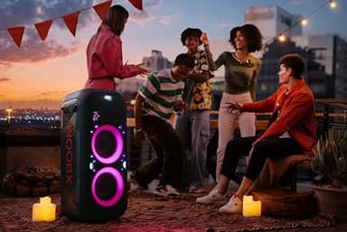 LG XL9T XBOOM Portable Tower Speaker with Pixel LED Lighting - Image 17