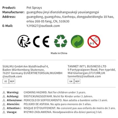 Woyamay Cat Deterrent Spray, Cat Scratch Deterrent for Furniture, Cat Repellent Spray to Keep Cats Away, Cat Repellent Spray for Furniture Indoor & Outdoor, Prevent Scratching, Digging & Chewing 200ml - Image 9