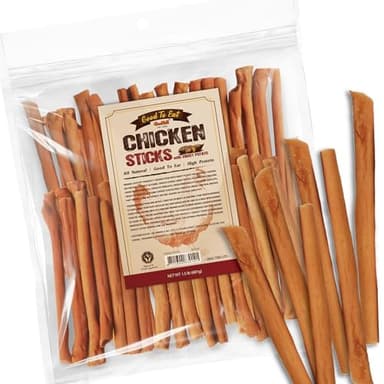Gootoe Chicken Dog Treats – Chicken Sticks with Sweet Potato 1.5 lb – All Natural, Grain-Free, Low Fat, Premium Training Chews, Healthy & Easily Digestible - Image 1