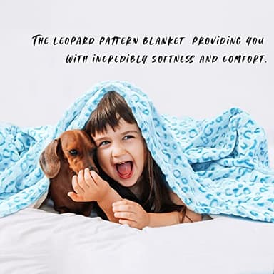 ZHIKU Warm Blanket Throw Soft Fleece Blankets Throw Blanket Lightweight 40"x50" - Image 7