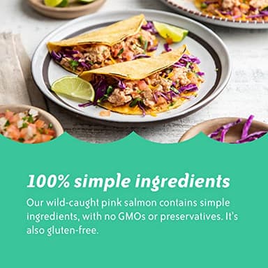 Chicken of the Sea Pink Salmon, 2.5 Ounce Packets (Pack of 12), Wild Caught Salmon, Skinless & Boneless, Lemon & Chive - Image 6