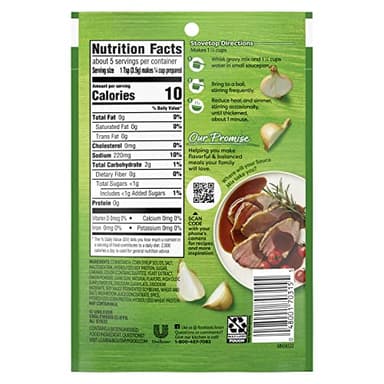 Knorr Gravy Mix For Delicious Easy Meals and Side Dishes Au Jus No Artificial Flavors, No Added MSG, 0.6 Ounce (Pack of 24) - Image 2