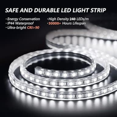 ROOMTEC 30 * 30 Inch Led Bathroom Mirror with Lights,Smart Dimmable Vanity Mirrors for Wall,Anti-Fog Backlit Lighted Makeup Mirror - Image 8