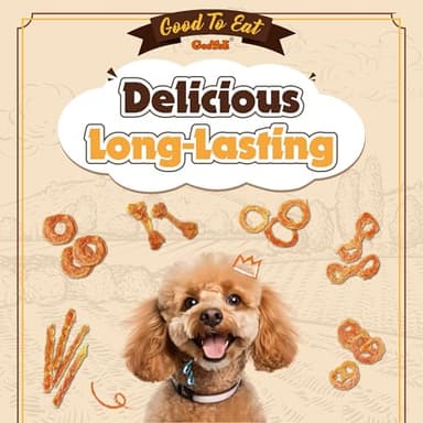 Gootoe Turkey Tendon Dog Treats, Rope (L) 1 lb, USA-Sourced Turkey Tendon, Natural Snack, Premium Puppy Chews, Hypoallergenic, Rawhide Free, Reseal Value Bag, Sizes for Large Dogs - Image 6