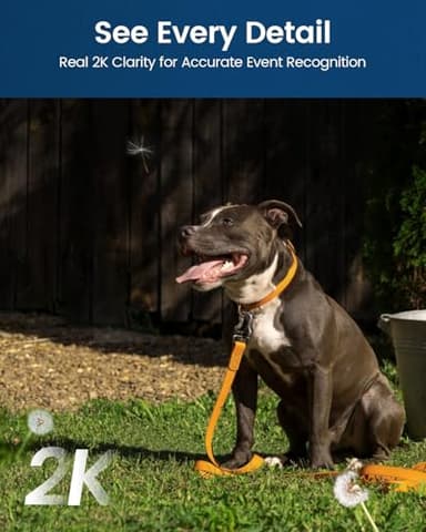 Armorcope Solar Security Cameras Wireless Outdoor,360° View Battery Powered with Spotlight Color Night Vision,2K WiFi Home Security,PIR Sensor,Wireless Easy Install, 2.4 GHz Wi-Fi - Image 4