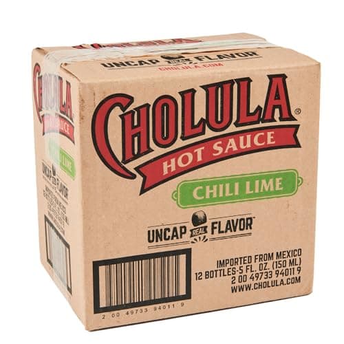 Cholula Hot Sauce, Chili Lime, Kosher, 5 Fluid Ounce (Pack of 6) - Image 1