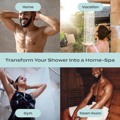 Body Restore Shower Steamers Aromatherapy 15 Pack - Christmas Stocking Stuffers for Men, Birthday Gifts for Women, White Elephant, Relaxation, Self Care - Eucalyptus - Image 8