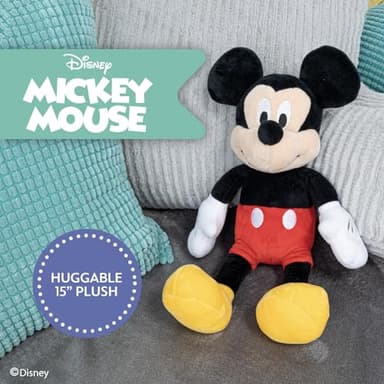 Disney Baby Mickey Mouse Stuffed Animal Plush Toy, 15 Inches - Image 3
