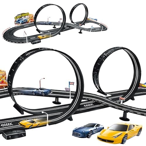 Kids Toy-Electric Powered Slot Car Race Track Set Boys Toys for 6 7 8-12 Years Old Boy Girl Best Gifts - Image 1