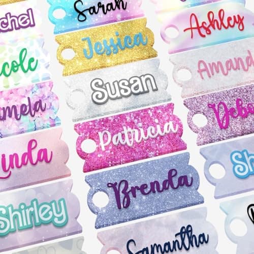 Personalized Name Tag for Stanley Cup 30 40 oz, Personalized Stanley Name Plate 40oz, Tumbler Lid Topper, Stanley Cup Accessories, Stanley Accessories - Image 1