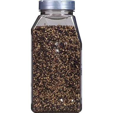 McCormick Culinary Cracked Black Pepper, 16 oz - One 16 Ounce Container of Cracked Black Peppercorns for Garnishes, Best with Kabobs, Steak, Marinades, Tossed Salads and More - Image 9