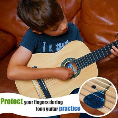 24 PCS Guitar Pick Storage Box 4 Thickness (0.46mm, 0.71mm, 0.96mm, 1.2mm) Celluloid Picks Christmas Birthday Children's Day Music Gifts Bass Electric Guitar Acoustic Guitar Ukulele (Color Random) - Image 5