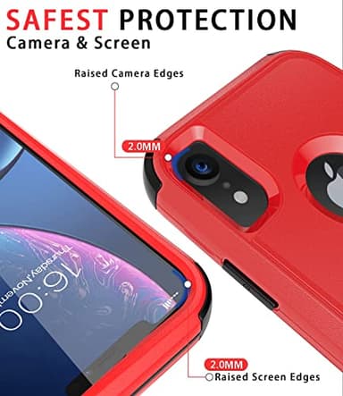 Diverbox for iPhone Xr Case [Shockproof] [Dropproof] [Dust-Proof],Heavy Duty Protection Phone Case Cover for Apple iPhone XR - Image 3