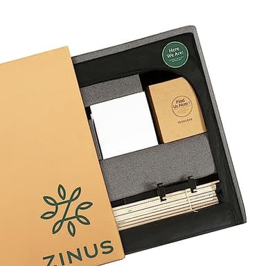 ZINUS Dachelle Upholstered Platform Bed Frame, Mattress Foundation, Wood Slat Support, No Box Spring Needed, Easy Assembly, Dark Grey, King - Image 9