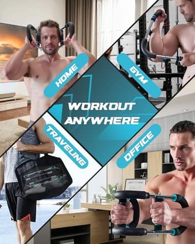 2025 Pro Twister Arm Trainer, Adjustable Power Twister Bar, Chest Shoulder Arm Workout Equipment, Portable Detachable Upper Body Fitness Machine for Home & Gym - Image 7