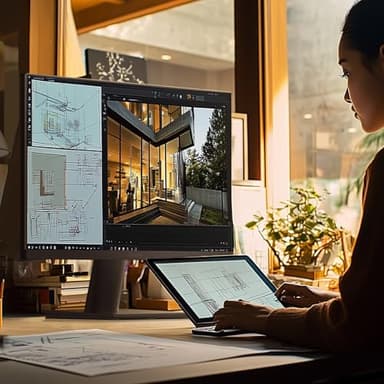 KOORUI 27 Inch 4K Monitor Computer UHD(3840 * 2160) IPS Display, 99% sRGB, 95% DCI-P3, 1.07 Billion Colors, Freesync & G-sync, Displayport & 2X HDMI, VESA 100 * 100mm, Tilt -5 to 20°, Audio Out (N07) - Image 8