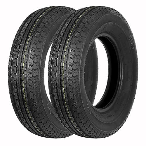 Set of 2 Durun ST205/75R15 Radial Trailer Tire, 205 75R15 ST 205/75R15, 8 Ply Load Range D, 107N - Image 1