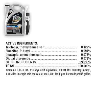 Roundup Dual Action 365 Weed & Grass Killer Plus 12 Month Preventer with Comfort Wand, Kills & Prevents for up to 1 Year, 1 gal. - Image 2