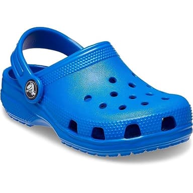 Crocs Classic Clogs, Blue Bolt, 13 US Unisex Little Kid - Image 5