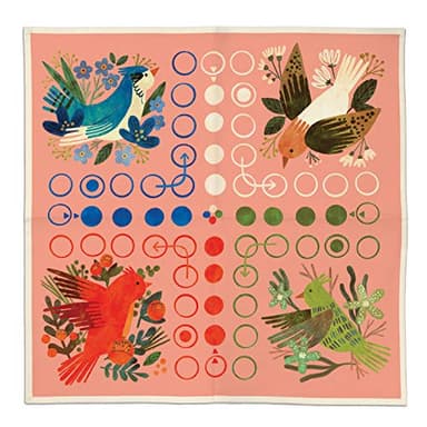 Galison Avian Flight Classic Game Bandana, Multicolor - Image 2