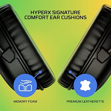 HyperX Cloud II Core Wireless - Gaming Headset for PC, DTS Headphone:X Spatial Audio, Memory Foam Ear Pads, Black - Image 4