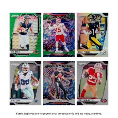 2024 Panini Prizm Football Trading Cards Hanger Box - Image 5