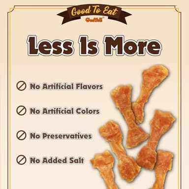 Gootoe Turkey Tendons for Dogs –All-Natural, Hypoallergenic Dog Treats, Rawhide Alternative, Long Lasting Puppy Chews, Healthy Dog Treats for Small Breeds, Bone (S), 6 Count Pack - Image 4