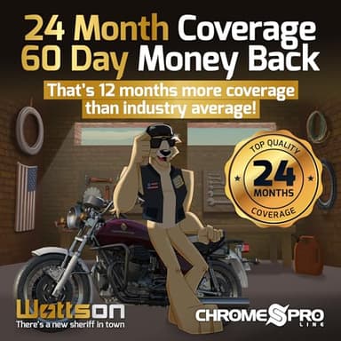 Chrome S Pro 12-BS Maintenance-Free 12V 11Ah Battery Replacement for ATV, Motorcycle, Jet Skis, Scooter, UTV, and More - Nut and Bolt (T3) Terminal - Image 4