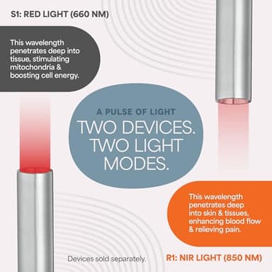 LifePro Mini 3.5 in Red Light Therapy for Body, Joints & Muscles - Portable Pocket Sized Red Light Therapy Device - Led Red Light Therapy for Face & Body - Image 6