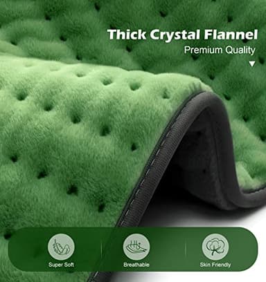 VALGELUIK Heating pad for Back Pain Relief, Heating Pads for Neck, Shoulder, Fathers Mothers Day Gifts for Women, Men, Dad, Mom, Auto-Off,Machine Washable, Moist Dry Heat Options, Extra Large 12"x24" - Image 8