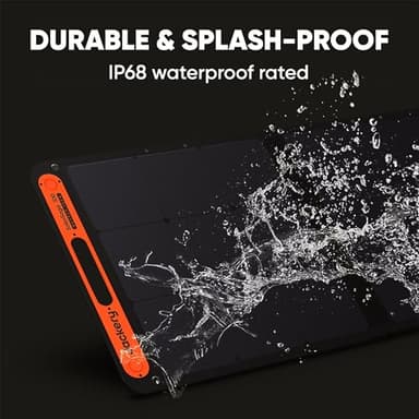 Jackery SolarSaga 100W Bifacial Portable Solar Panel for Explorer 240/300/500/1000/1500 Power Stations, Foldable Solar Cell Solar Charger with USB Outputs for Phones, Rooftops, Outdoor Camping and RVs - Image 5