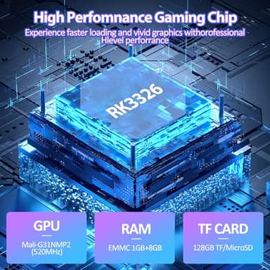 Upgraded XF40H Handheld Game Console, Retro Gaming Console Preloaded Classic Games with Multiple Emulators, 4.0 Inch 4K HD IPS Screen Open Source Linux System, Pocket Video Gaming (Black-128G) - Image 5