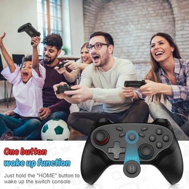 Wireless for Nintendo Switch Controller, for Switch 2/1 Lite/OLED/PC/Android/IOS, for Switch Controllers with, Dual Vibration, Screenshot Function, Bluetooth, Turbo Function 2 Pack - Image 7