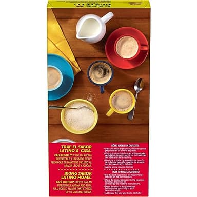 Café Bustelo Aluminum Espresso Capsules, Dark Roast Coffee, Nespresso Original Line Compatible, Intensity 11, 40 Count - Image 4