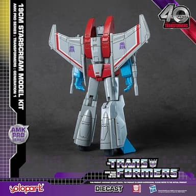 YOLOPARK Transformers Toys G1 Starscream with Upgraded Weaponry,7.48 Inch Highly Articulated Transformers Action Figures for Ages 15 and Up,No Converting Starscream Transformer Toys - Image 9