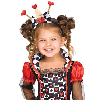 Fun World Queen Of Hearts Toddler Costume, Large, Multicolor - Image 4