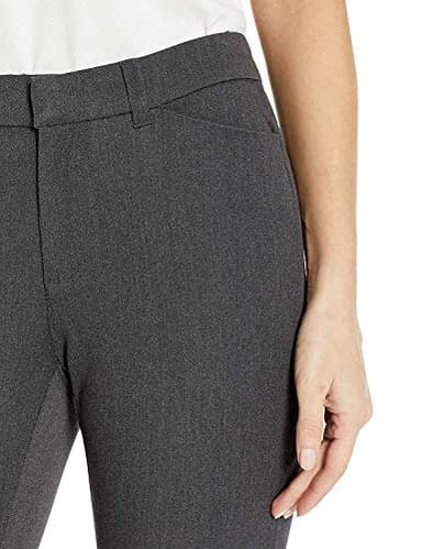 Amazon Essentials Women's Skinny Ankle Pant, Charcoal Heather, 16 - Image 3