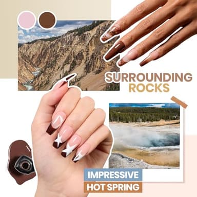 Beetles Gel Nail Polish Kit with U V Light - 68 Pcs Gel Nail Kit 45 Colors Mystic Wonderland Set Soak Off Manicure Tools Nails Stuff Red Green Nude DIY Salon Gifts for Women Teens Girls - Image 4