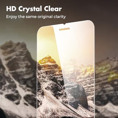 UNBREAKcable Shatterproof Tempered Glass Screen Protector for iPhone SE 2022/SE 2020, iPhone 8/7 [3-Pack] [99.99% HD Clear] [Easy Installation Frame] [9H Hardness][Bubble Free] for Apple 4.7'' - Image 6