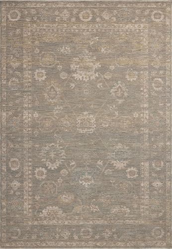 Loloi Chris Loves Julia Louisa Collection LOI-04 Lagoon/Ivory 7'-10" x 10', .38" Pile Height, Area Rug - Image 3